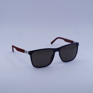 Tommy Hilfiger TH 1445/S 0LCN NR Sunglasses Blue Square Frame, Brown Lenses